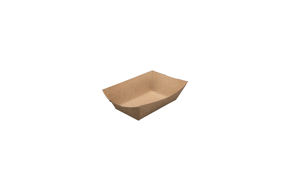 #50 (1/2 lb.) Eco Kraft Food Tray