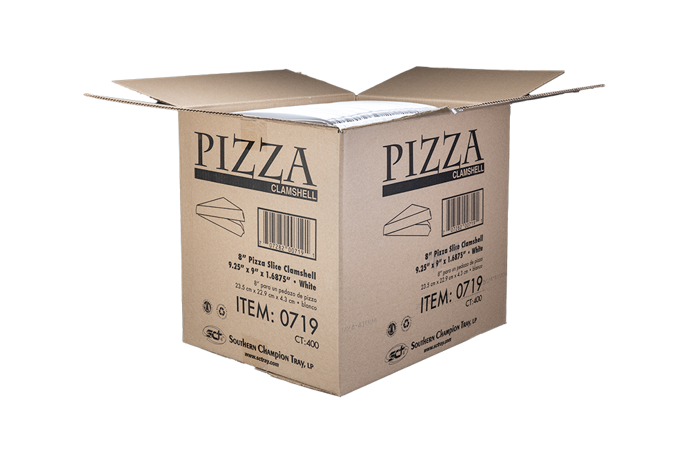 Southern Champion TrayPizza Slice Clamshell - Southern Champion Tray
