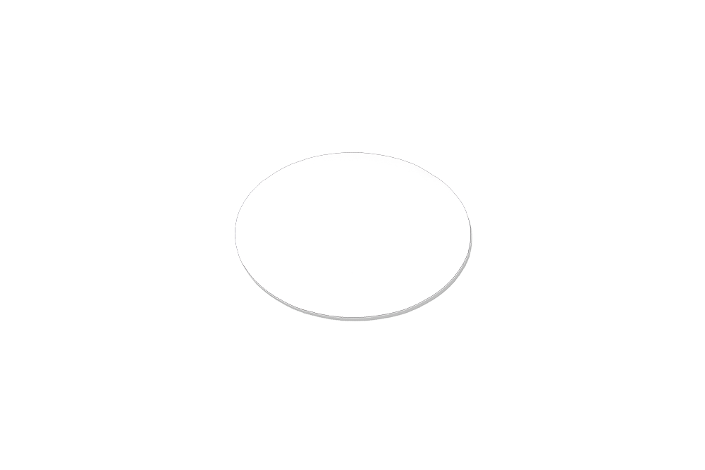 Bright White Circle (Single Wall)
