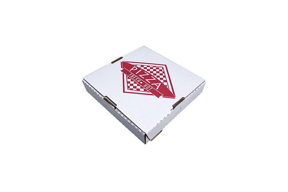 10″x10″ Corrugated Pizza – Chicago Style
