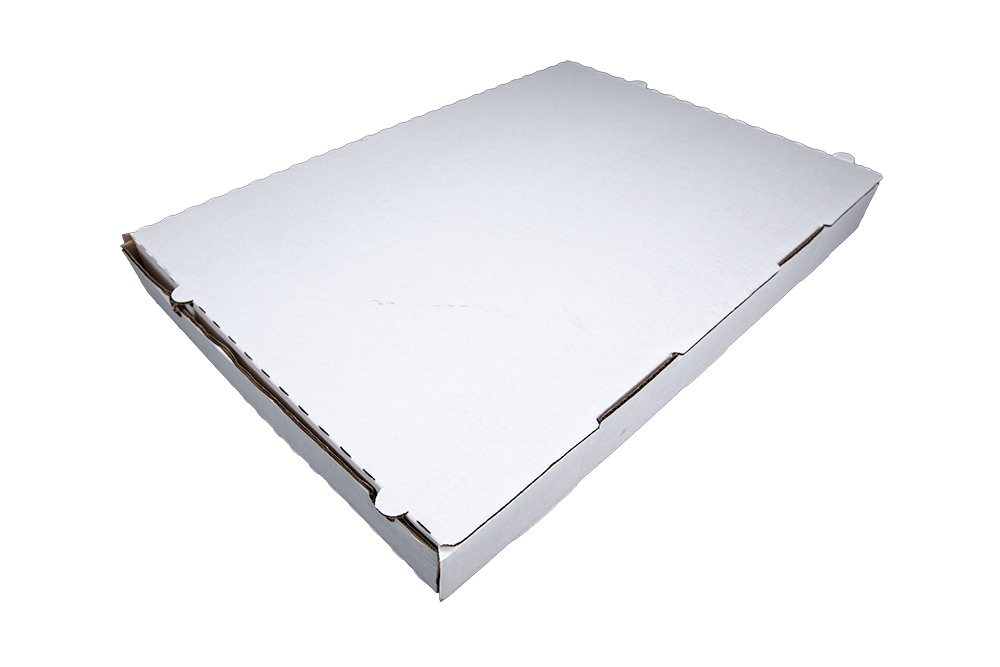 26″x18″ White Corrugated Pizza