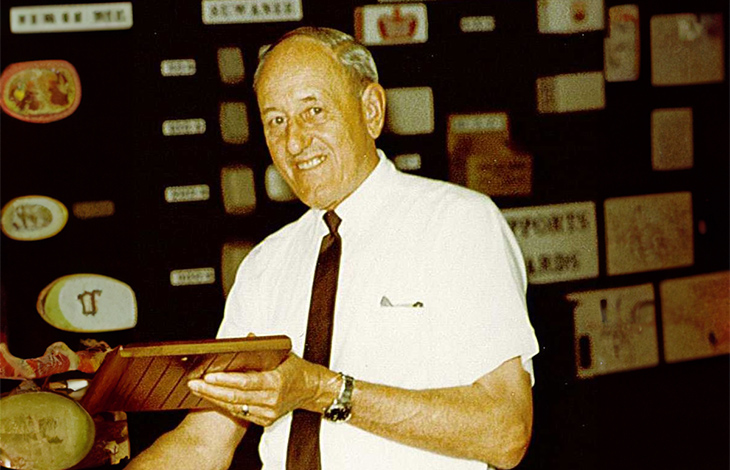 Early photo of Milt Zeiser