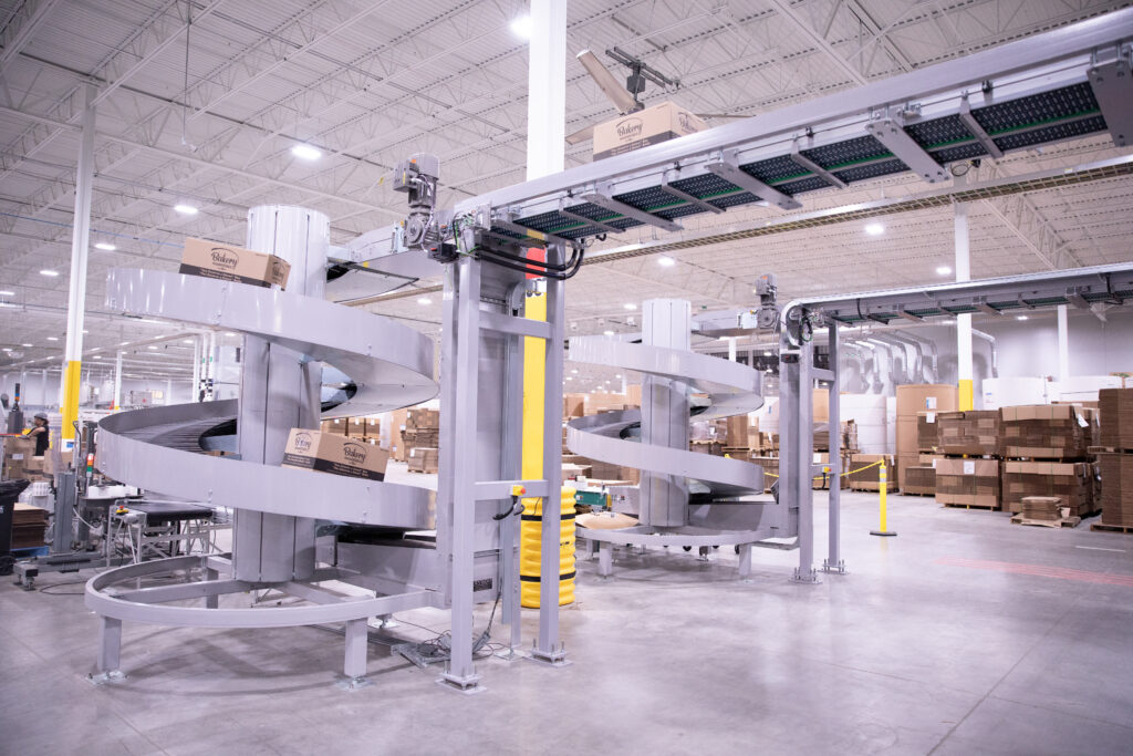 Inside view of the new manufacturing facility in Chattanooga, Tennessee.