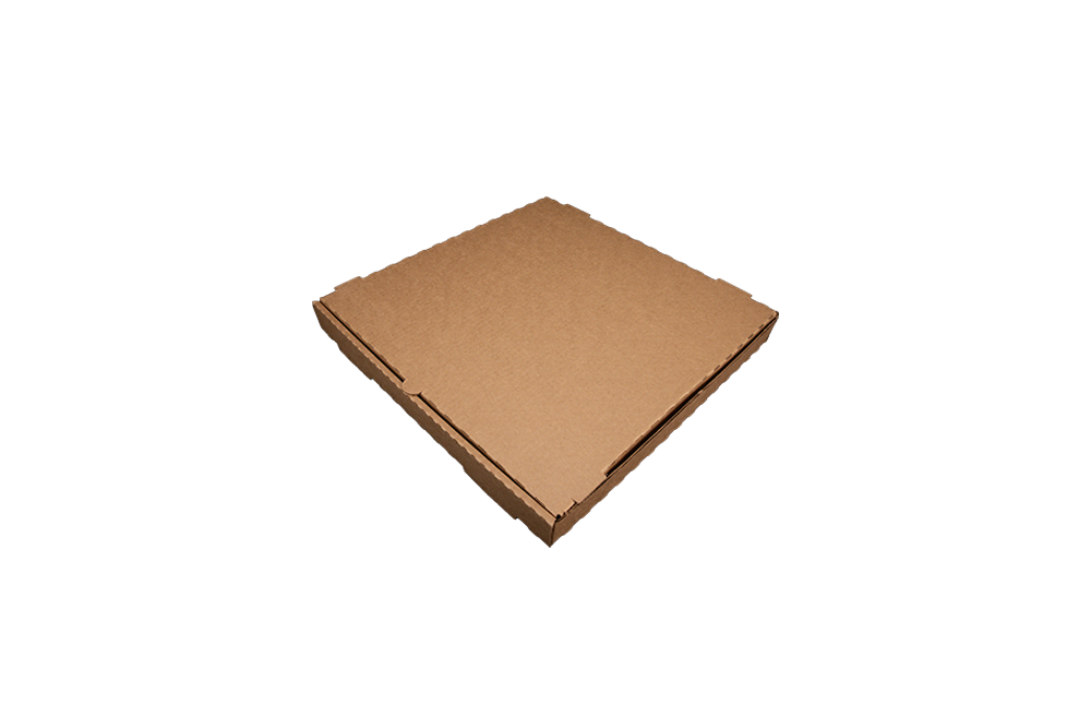 9″x9″ Kraft Corrugated Pizza