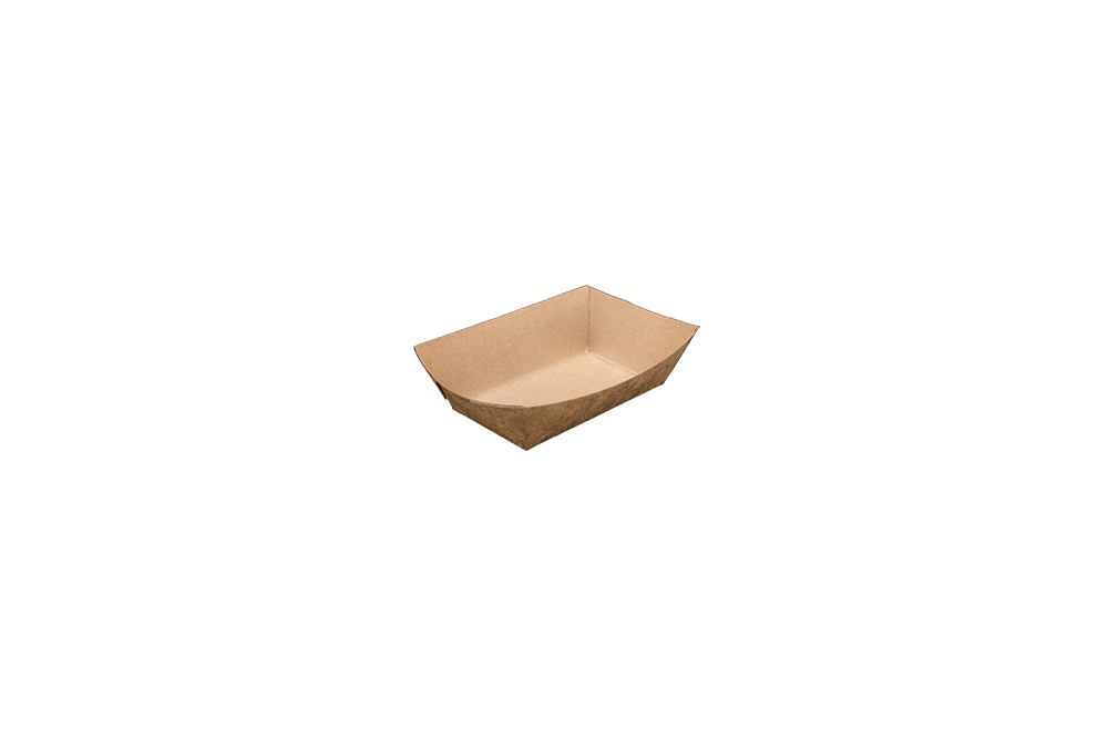 *NEW* #25 (1/4 lb.) Poly Coated Kraft Tray