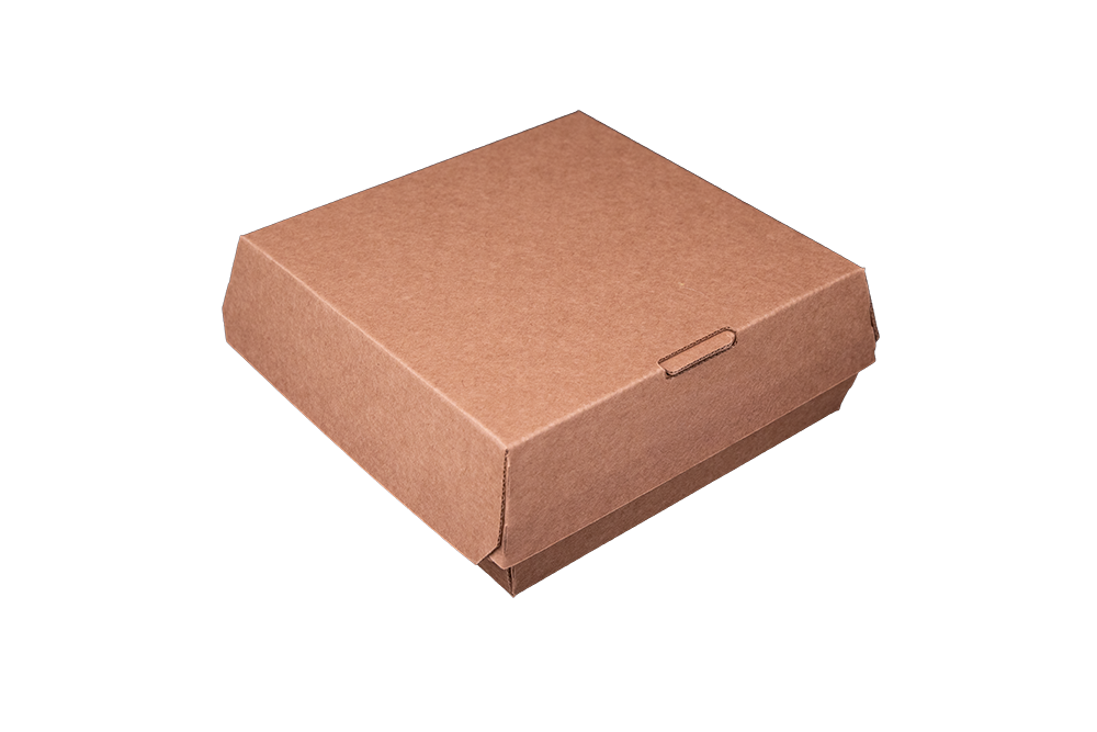 *New* Microflute 8″ Square Clamshell