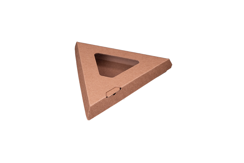 *New* Microflute Pizza Slice Window Clamshell